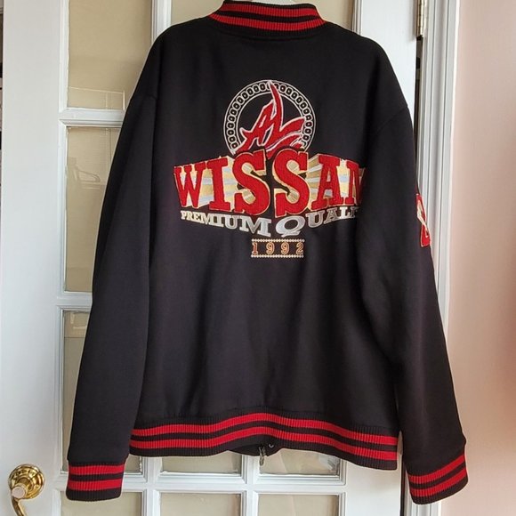 Al Wissam Varsity Bomber Men's Jacket Size 2XL - Picture 9 of 16
